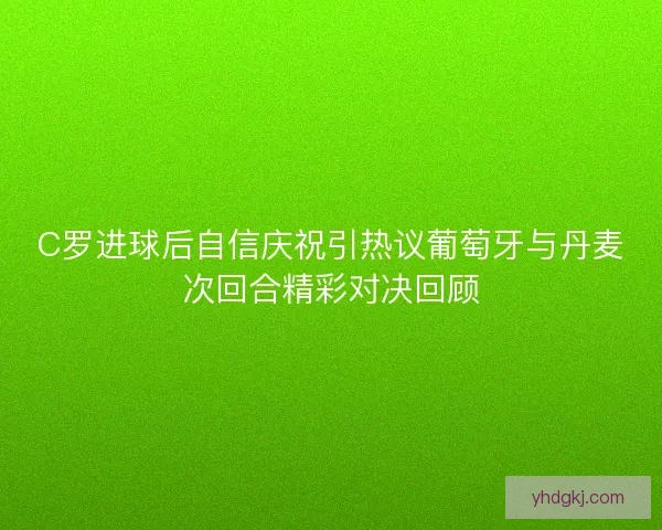 C罗进球后自信庆祝引热议葡萄牙与丹麦次回合精彩对决回顾